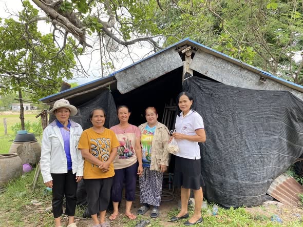  ลงพื้นที่ติดตามการดำเนินโครงการกองทุนพัฒนาบทบาทสตรี